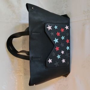 Star Leather Tote Bag